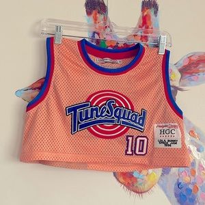 SPACE JAM X LOLA BUNNY SUPER CROPPED JERSEY | SIZE- XS